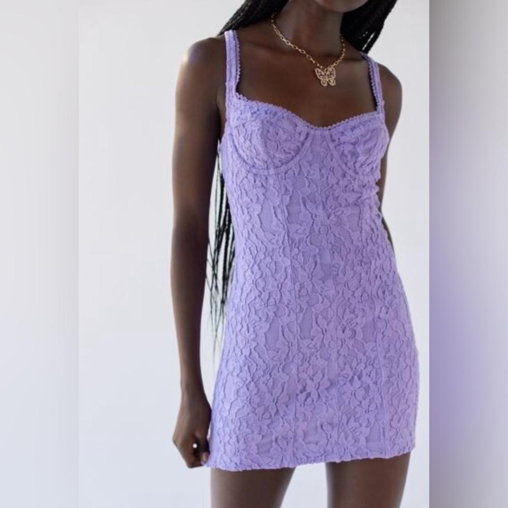 URBAN OUTFITTERS Adelaide Bustier Mini Dress